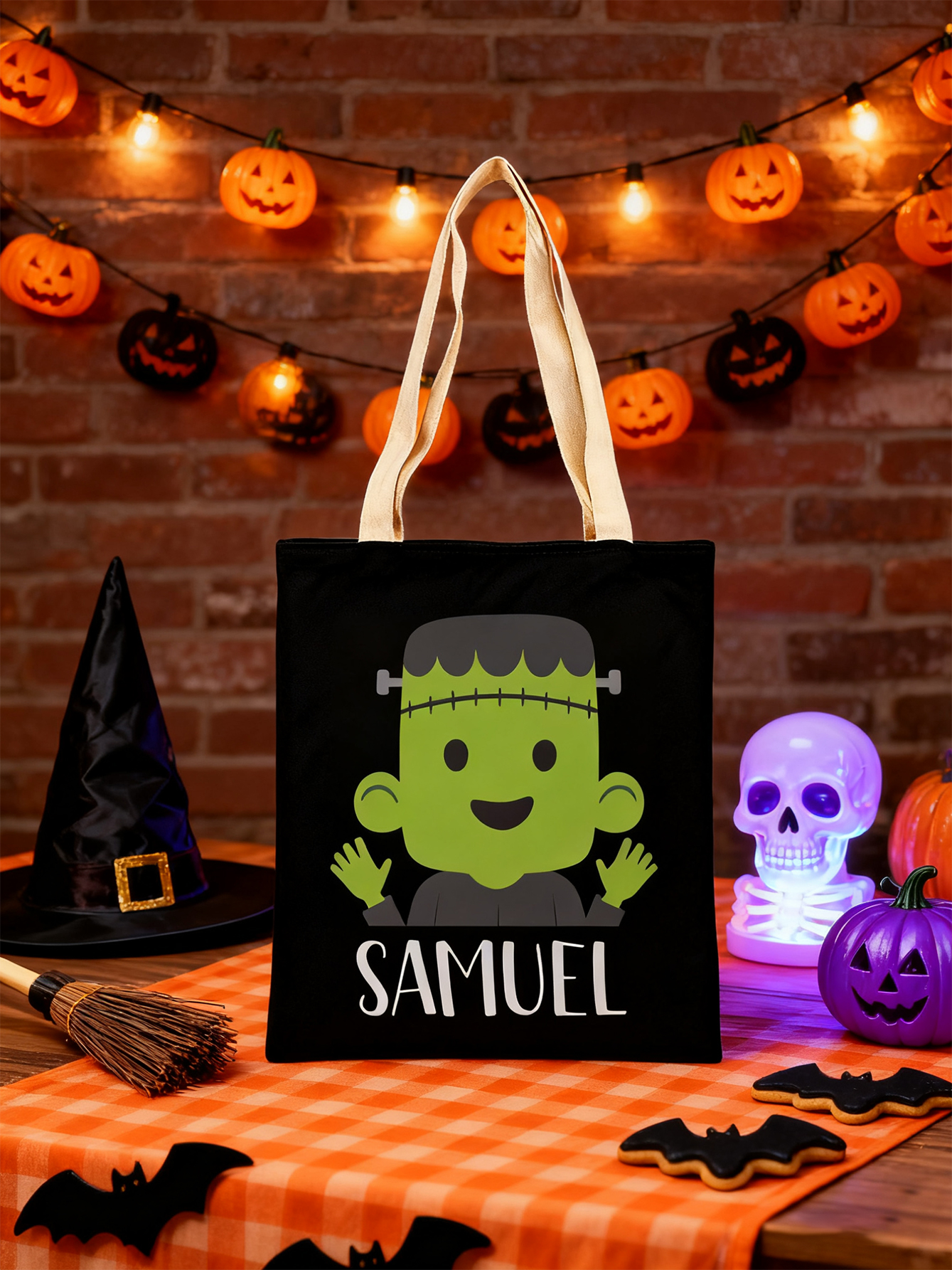 Custom Trick or Treat Candy Bag
